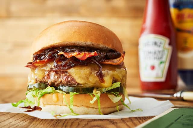 The best-selling Honest burger