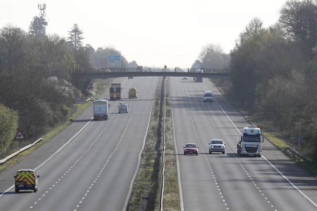The AA alongside the local fire service and rail operators are advising travellers to be well prepared before they set off on their journeys. Picture: PA.