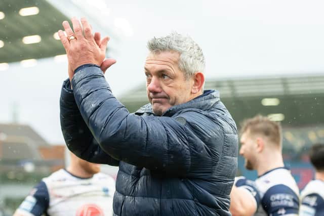 UNDER PRESSURE: Warrington Wolves head coach Daryl Powell cam unstuck at former club Castleford Tigers Picture by Allan McKenzie/SWpix.com