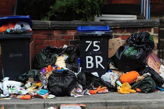 Residents are asked to put their bins out by 6am at the latest.