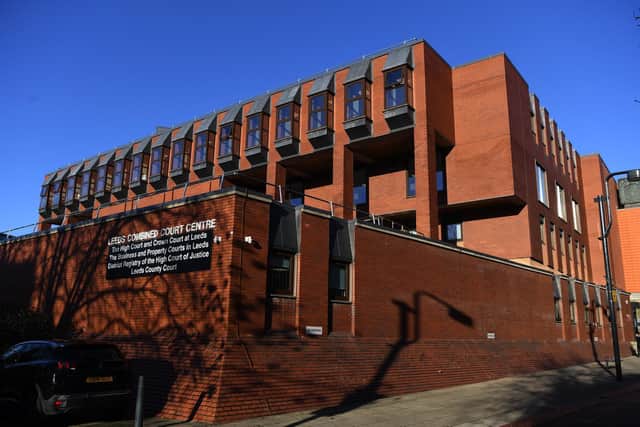 The man was given a suspended sentence at Leeds Crown Court
