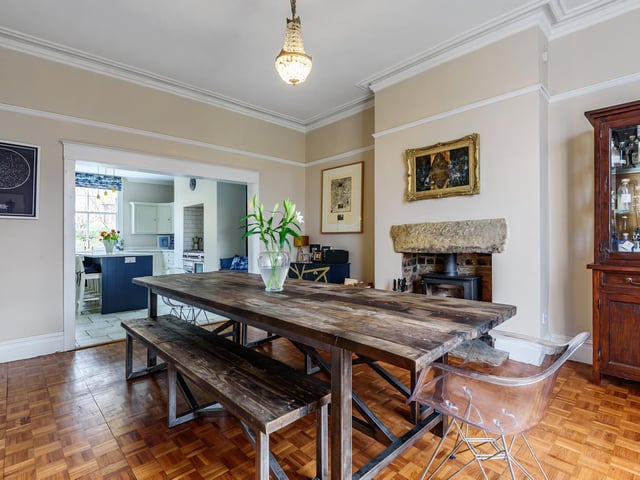 Tucked away in Chapel Allerton is this opulent mid terrace property arranged over three floors, now on the market for an asking price of £770,000.