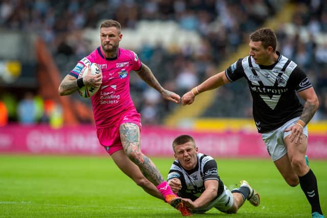 Zak Hardaker is in contention to face Wigan after missing last week's game with a dead leg. Picture by Bruce Rollinson.