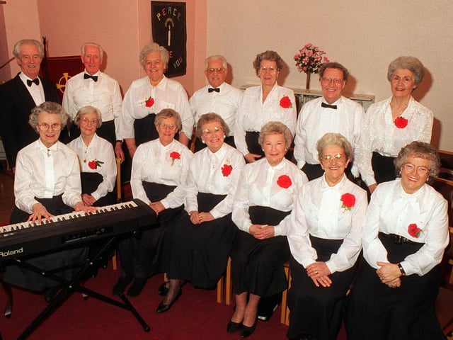 The Belle Isle Songsters pictured in March 1996.