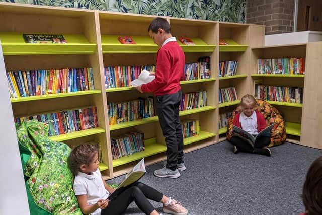 Leeds school features in Burberry art project after incredible library renovation
cc Armley Park Primary School