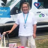 Children’s Heart Surgery Fund (CHSF) family support workers, Sarah and Shelly, came to the rescue with ice creams and lollies