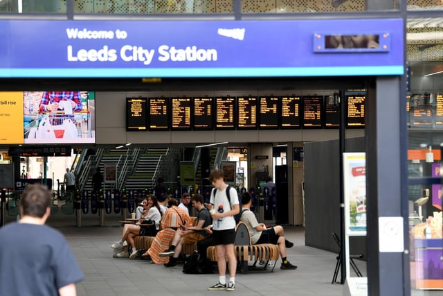 Many trains were disrupted by the heatwave today, and more cancellations are expected this week.