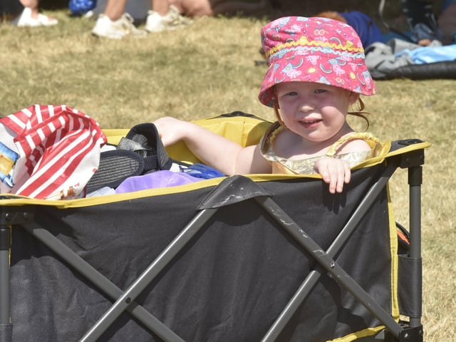 Hannah Johnstone, aged two