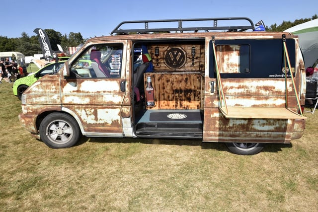 A customised campervan