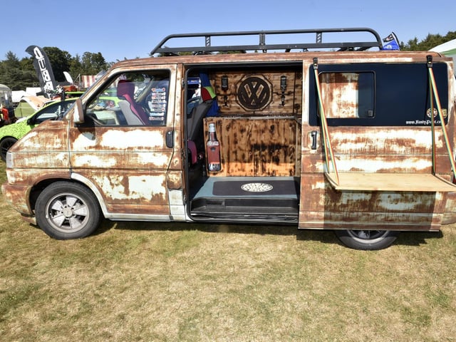 A customised campervan