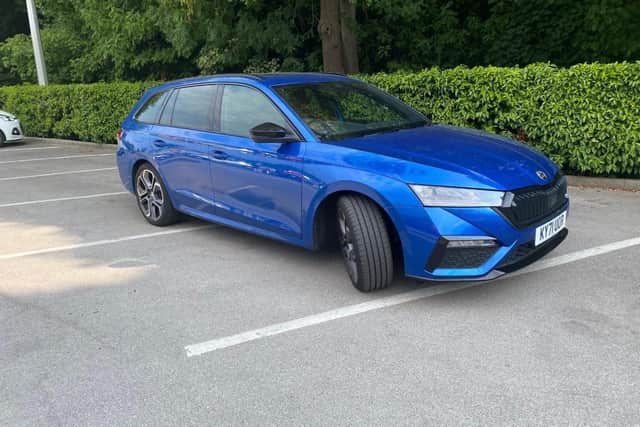The Octavia estate in vRS form is very fast but it hides its sportiness well