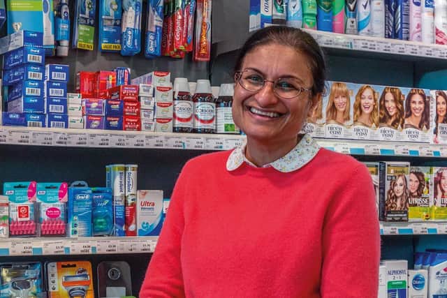 Balwinder, a pharmacist, is another of the Manbassadors who appears in the poem portraits. Picture: Lizzie Combes