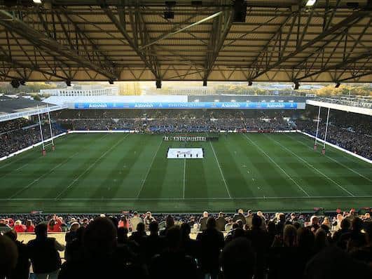 Elland Road, Leeds, will host a men's semi-final at RLWC2021. Picture by Chris Mangnall/SWpix.com.