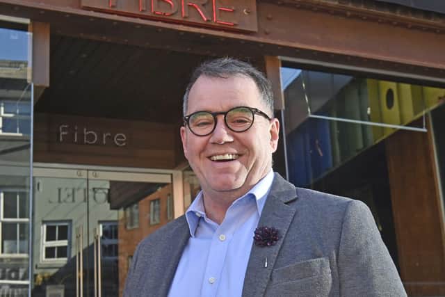Terry George, owner of Bar Fibre and other bars on Lower Briggate. Photo: Steve Riding