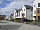 Homes on the Thorpe Park housing development in east Leeds. Photo: Steve Riding