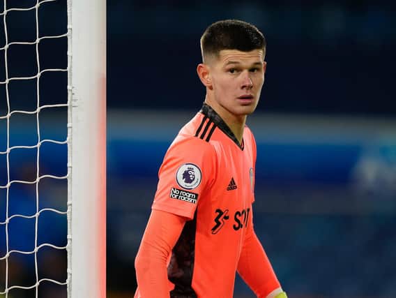 RECORD BREAKER - Leeds United stopper Illan Meslier set the Premier League record for clean sheets kept by a keeper under the age of 21 in a single season. Pic: Getty