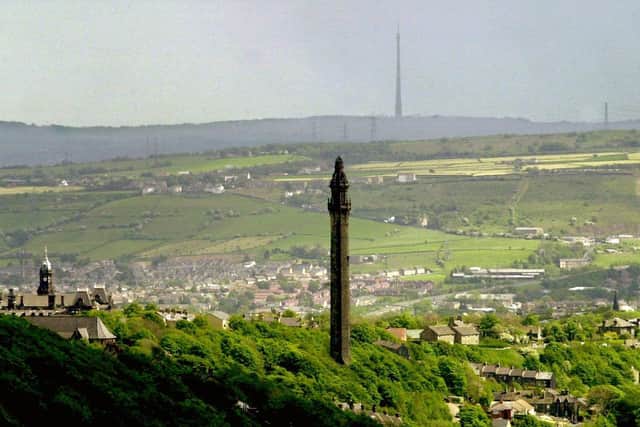 The skyline over Halifax in West Yorkshire. A metro mayor would have powers over a number of different areas in Calderdale and the rest of the county. Pic: Gary Longbottom