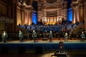 Fidelio was livestreamed from behind closed doors last year at Leeds Town Hall where live performances open to socially-distanced are now planned. Picture: Richard H Smith