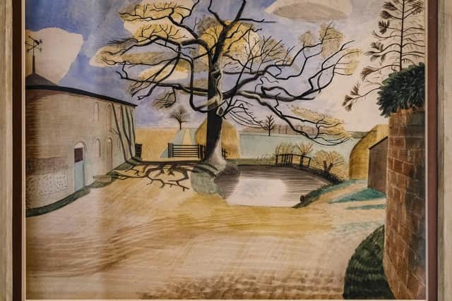 One of the paintings from Tom Laughton's collection