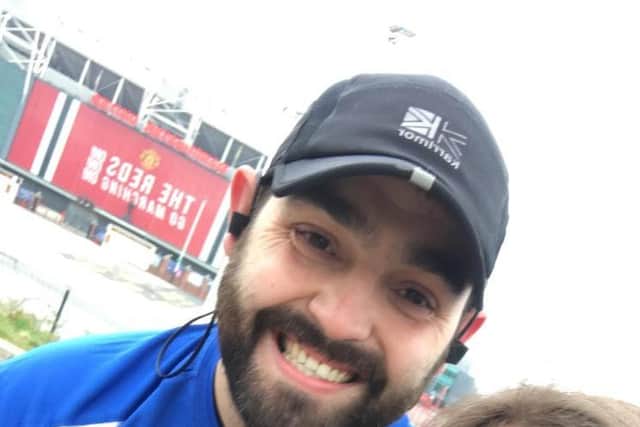 Inspired by Rob Burrow, this Leeds man has run from Old Trafford to Headingley to raise money for MND