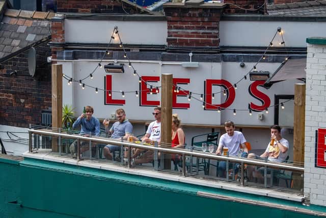 Will it be sunny when beer gardens reopen in Leeds?