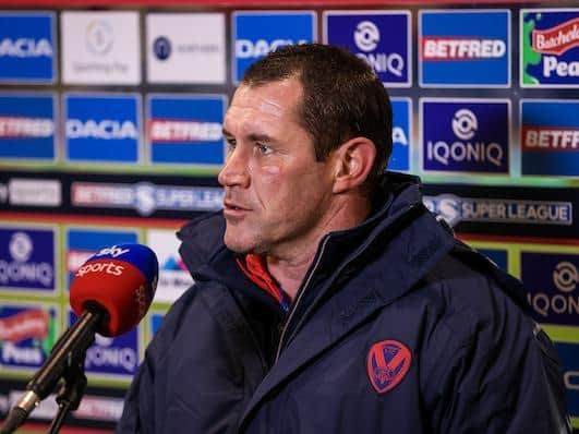St Helens coach Kristian Woolf. Picture by Alex Whitehead/SWpix.com.