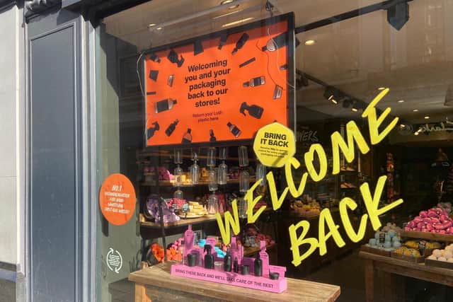 Leeds city centre has reopened including non-essential retail