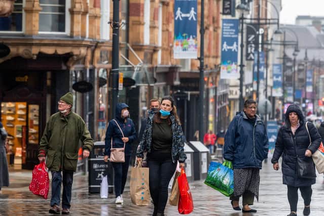 People hitting Leeds high streets on April 12 are being asked to "think small and shop local"