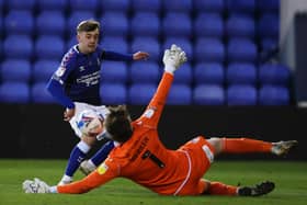 Leeds United loanee Alfie McCalmont has been in impressive form this season at Oldham Athletic. Pic: Getty