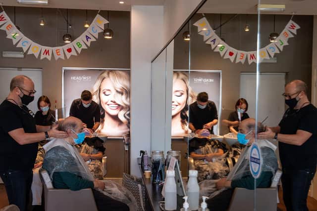 Welcome back. Jeremy Farber reopens his salon, Headfirst in Alwoodley.