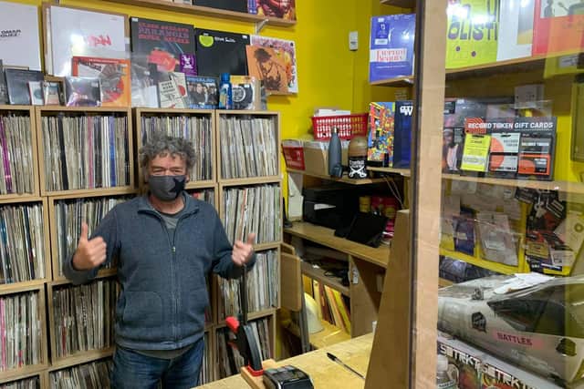 Ian De Whytell, 63, has been the proud owner of Crash Records on the Headrow for more than 23 years.