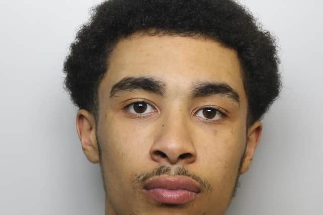 Robber Matthew Mandende was jailed for 32 months.