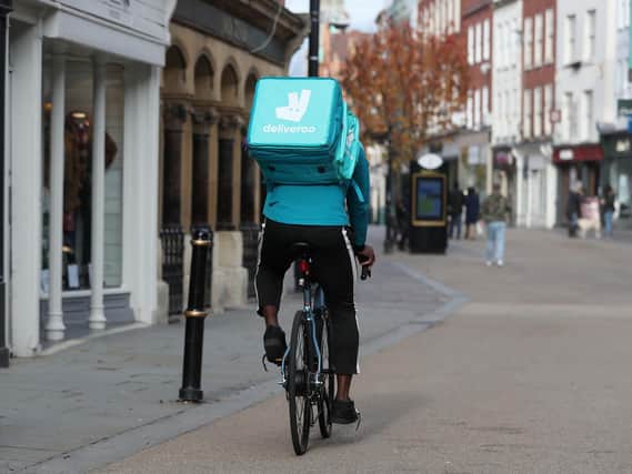 Deliveroo has published a trading update