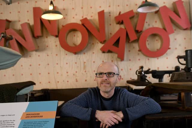 John McGoldrick, curator of industrial history at Leeds Museums