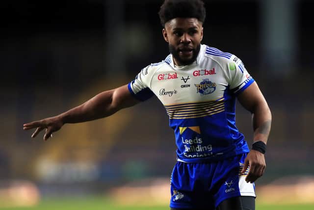Decent debut: Leeds Rhinos' Kyle Eastmond. Picture: Mike Egerton/PA Wire.
