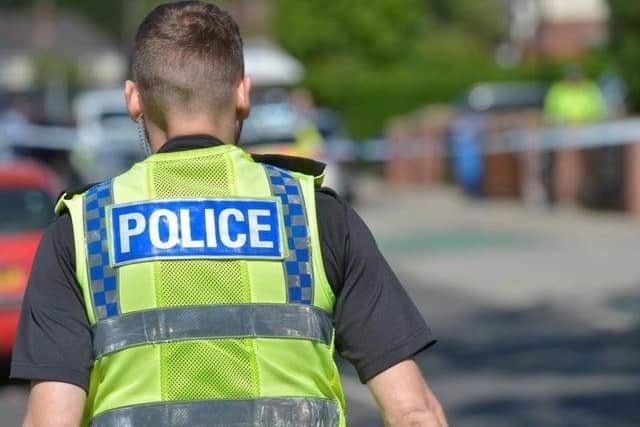 A knife was found in a bush in Burmantofts during police patrols in the area.