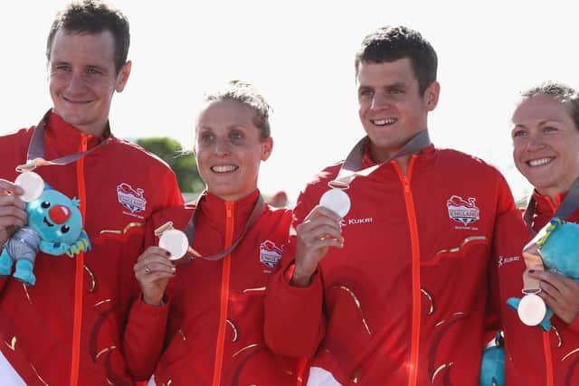Athletes will run an Olympic team triathlon for the first time in Tokyo 2020 (Picture: Getty Images)