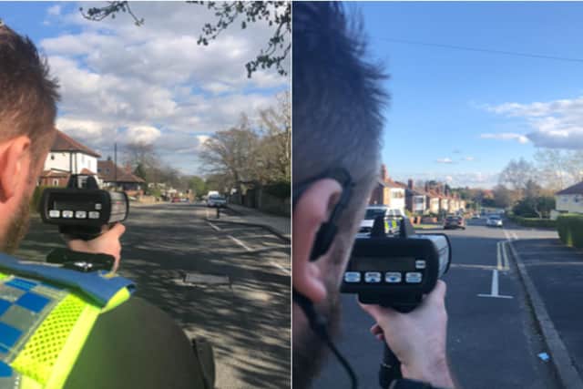 Police caught 23 cars speeding through Headingley in less than one hour.