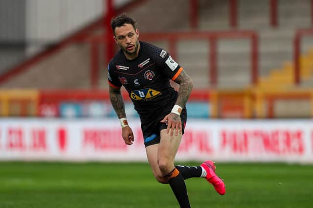 INJURY BLOW: For Castleford Tigers' Gareth O'Brien. Picture: Alex Whitehead\SWpix.com.