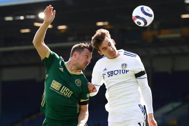 IN FORM: Leeds United's Diego Llorente. Picture: Andrew Yates/Sportimage.