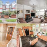 Take a look inside this stunning Edwardian townhouse on the market in Leeds.  Purple Bricks.