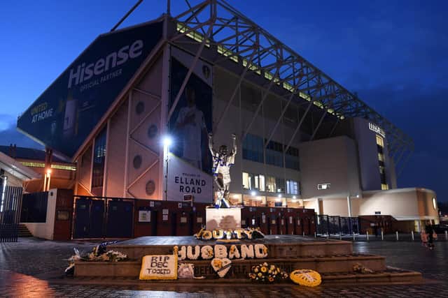 STATEMENT: From Leeds United Supporters' Trust on the European Super League ahead of tonight's Premier League clash against Liverpool at Elland Road, above. Photo by Stu Forster/Getty Images.