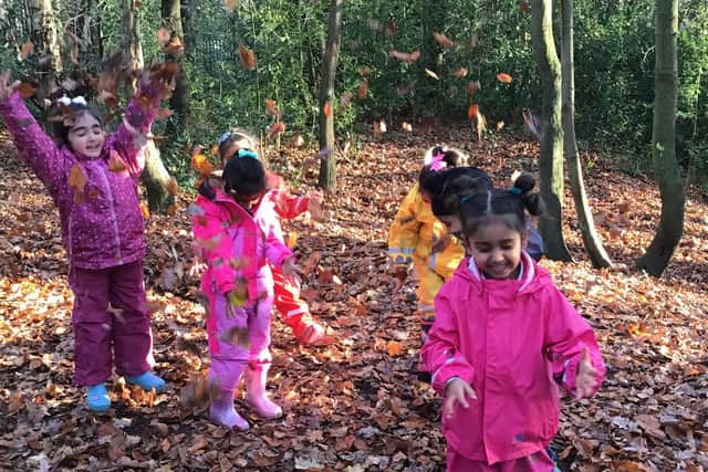 Children have flourished when spending part of the school day outdoors says the headteacher at Primley Wood.