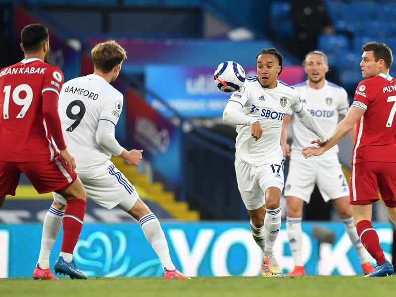 6 - A quiet first half, failed to really hurt Liverpool before he was replaced.
Photo by Paul Ellis - Pool/Getty Images.