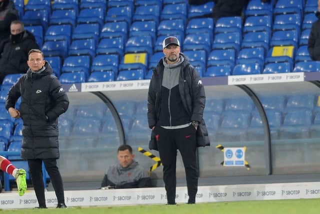 Liverpool head coach Jurgen Klopp. Pic: Simon Hulme