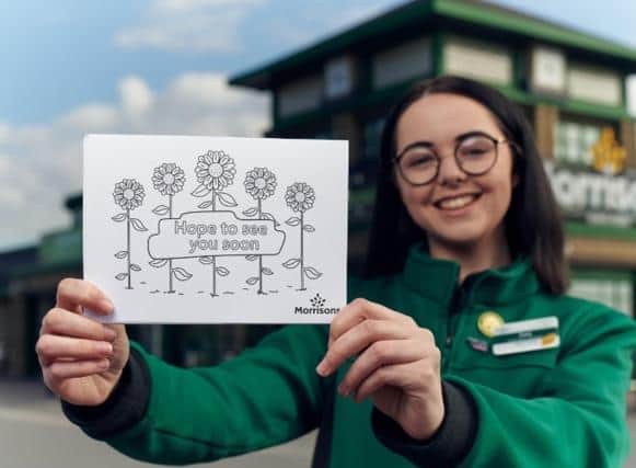 Every Morrisons store, including those in Leeds, will receive 1,500 postcards to give away locally.