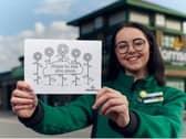 Every Morrisons store, including those in Leeds, will receive 1,500 postcards to give away locally.