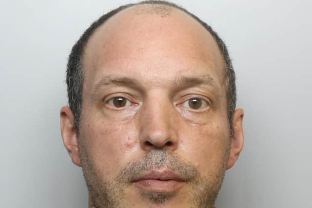 Robert Biddle was jailed for stalking after Leeds Crown Court heard how he pitched a tent in his victim's garden.