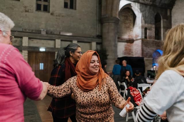 Opera North regularly works with refugees and asylum seekers as part of its commitment to being a Theatre of Sanctuary. Picture: Tom Arber
