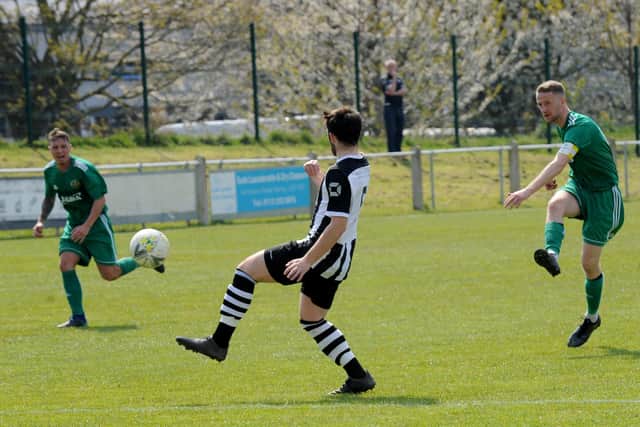 James Mooney shoots for Beeston. Picture: Steve Riding.